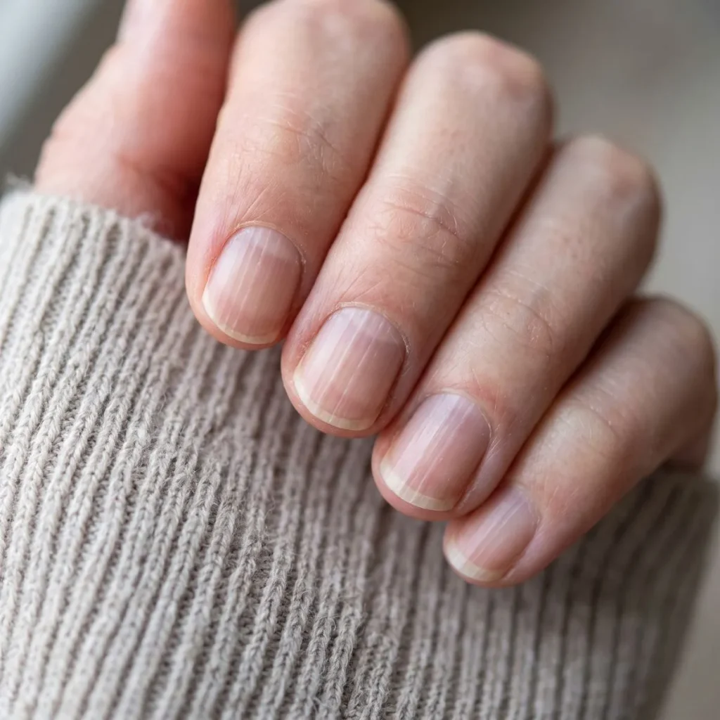 Ongles striés : causes et solutions