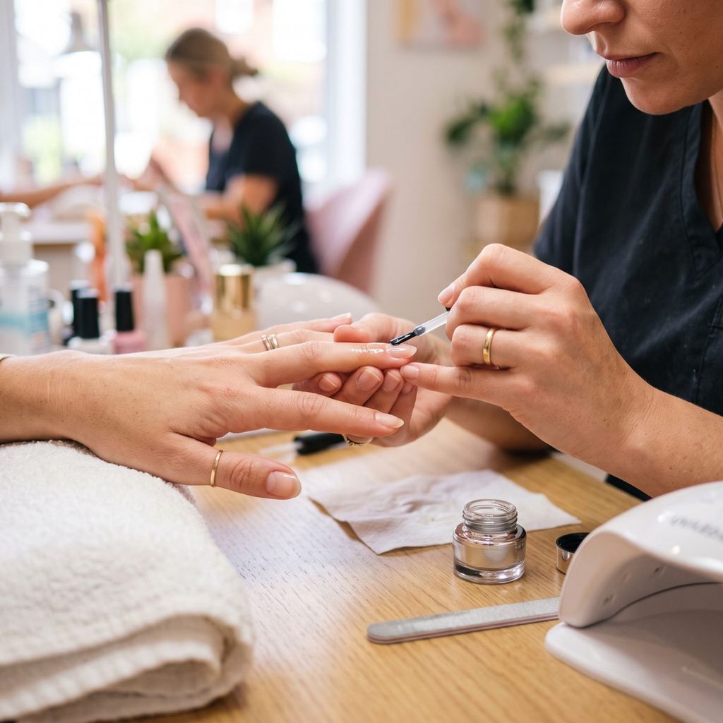 Ongle en gel : exemple de manucure professionnelle