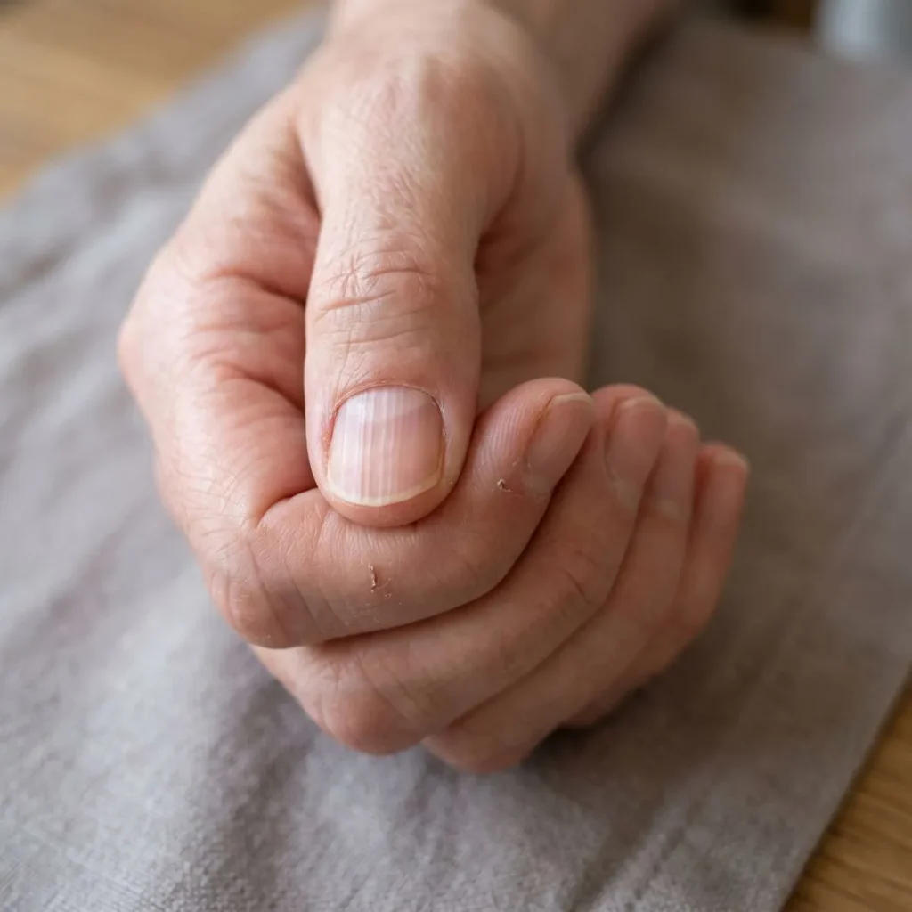 Ongles striés : causes et solutions
