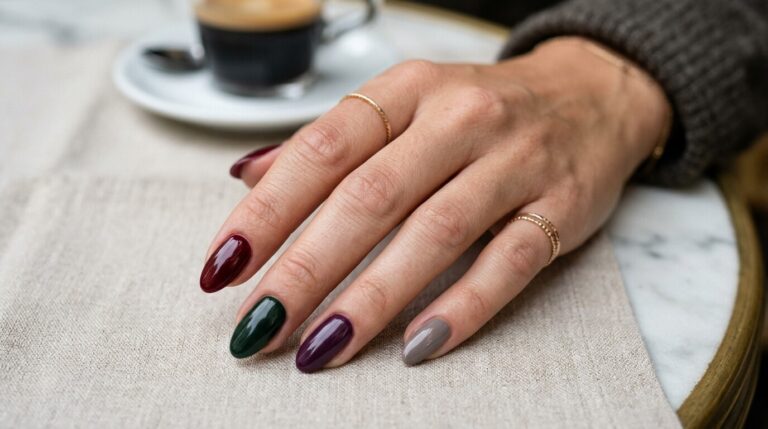 Ongle novembre : comment porter 4 nuances d’automne tardif