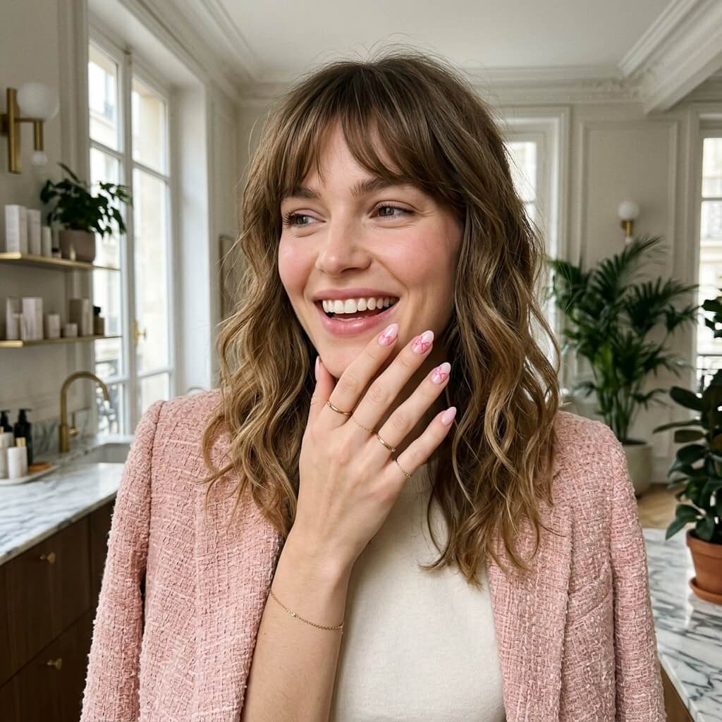 Ongles Octobre Rose 2026